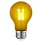 Luxrite A19 LED Edison Yellow Light Bulb 4.5W 60W Equivalent Clear Glass E26 Base LR21725-1PK - alternate 1